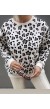 Leopar Desen Sweat